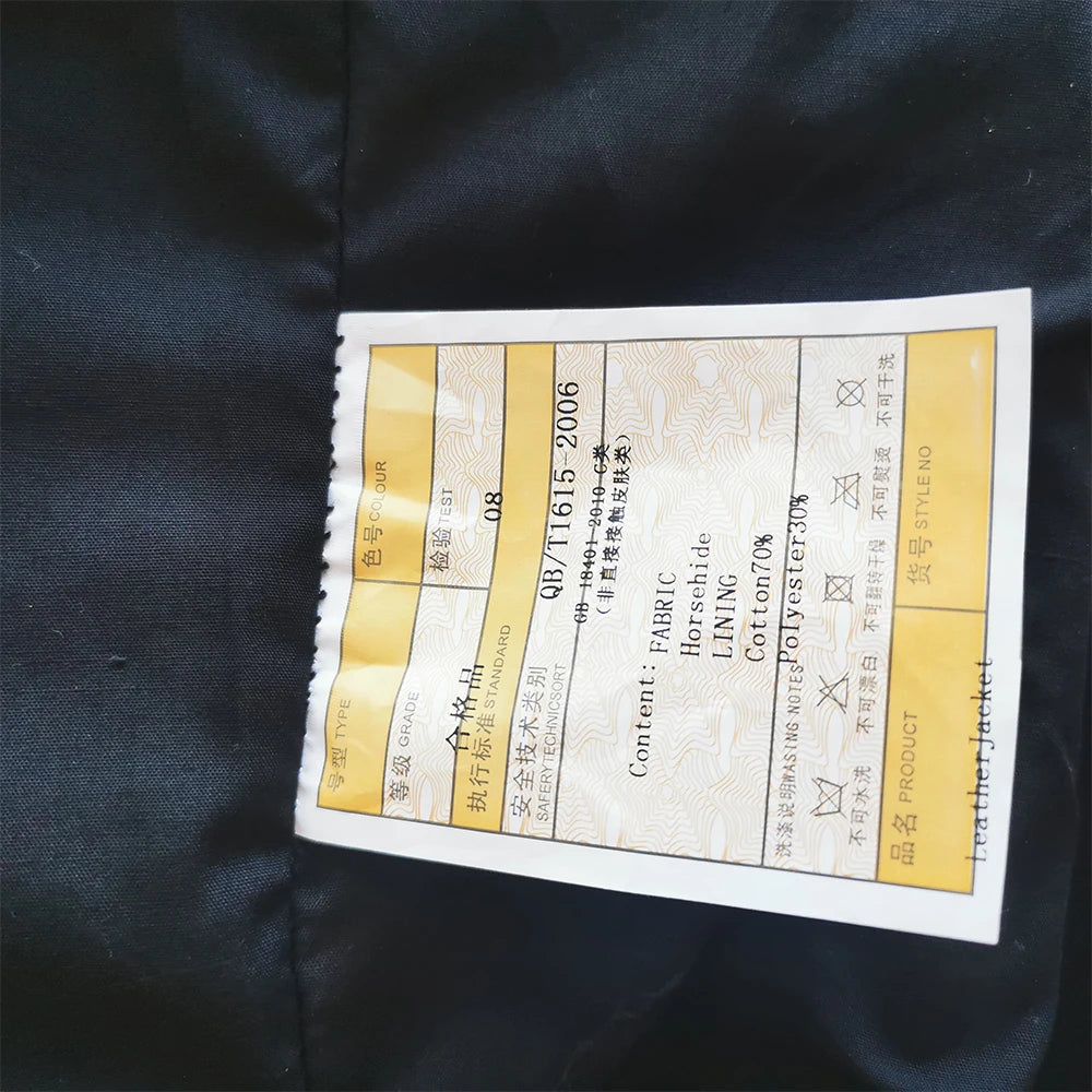 Classic J24 Motorcycle Style Genuine Leather Jacket Heavy Natural Horsehide Jacket Men Motor Biker Coat Winter Chest 128cm M701