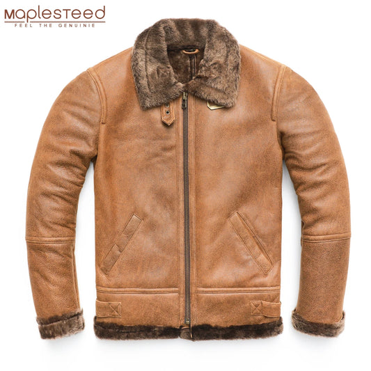 Super Quality Shearling Coat Men 4 Colors Soft Warm 100% Natural Fur Coat Winter Male Leather Clothing M444